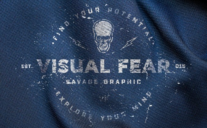 一套复古破裂做旧的纹理图片笔刷素材