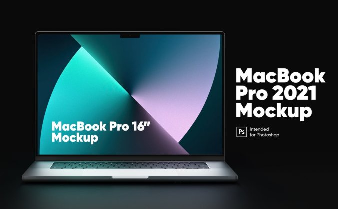 MacBook Pro 2021 最新苹果笔记本电脑样机