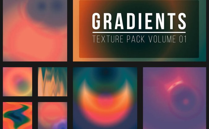 50个抽象艺术渐变背景jpg图片素材