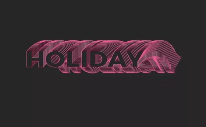 用AI做弯曲文字渐变效果