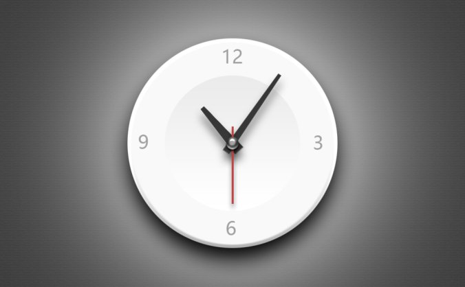 Photoshop绘制立体时尚的钟表效果图