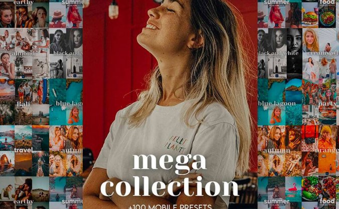 100+Lightroom手机高级色调预设素材包