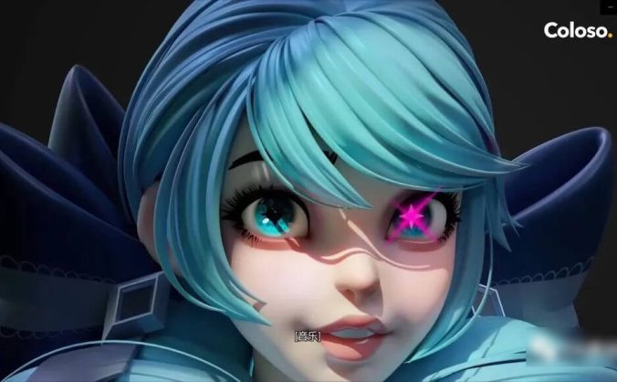 Blender也太火了吧!这位韩国小姐姐的3D角色建模教程肝起来吧!!