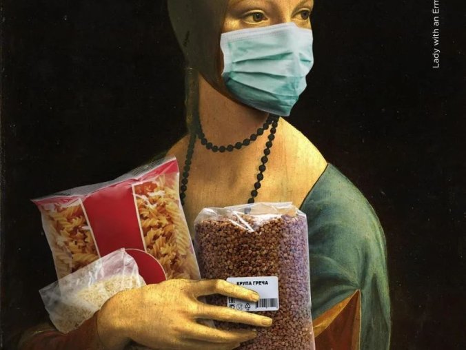 世界名画成防疫海报搞笑又惊艳!网友:模仿到精髓了