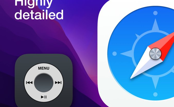 36个高质量精美macOS风格图标