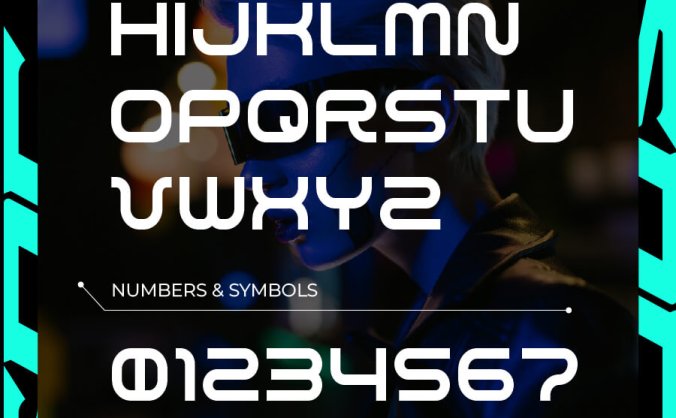 免费可商用!6款未来科技感必备的西文字体