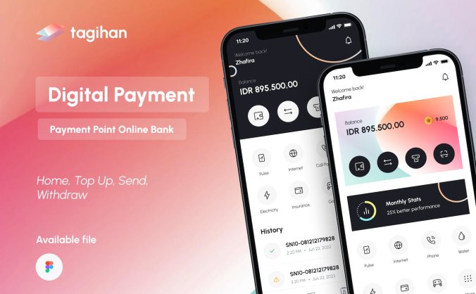 手机支付主题APP UI KIT素材