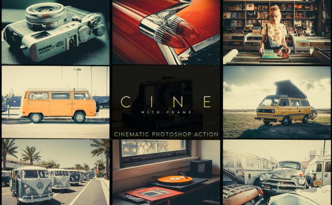 高端专业的电影滤镜PS动作预设