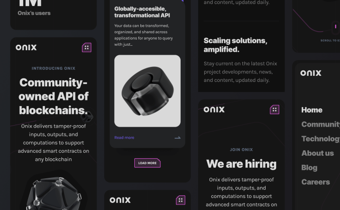 48个用于区块链、加密货币黑色主题登陆页面UI设计素材包