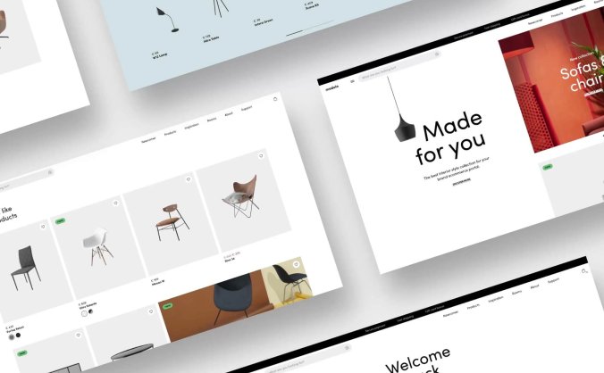 25个简洁的黑色电子商务APP UI Kit素材
