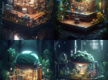 AI 绘画神器Midjourney进阶技巧和关键词大全总结