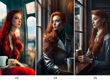 AIGC神器 Midjourney V5强势更新!生成图片逼真到令人发指!