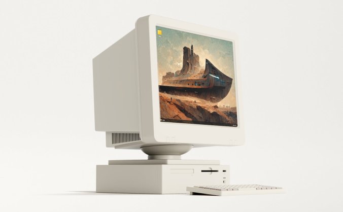 CRT计算机显示器样机