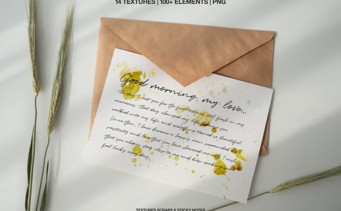 纹理碎屑和粘性元素PNG图片素材