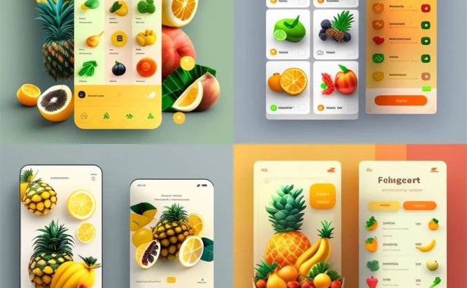 设计师如何用Midjourney生成好看的UI界面?收下这份关键词总结!