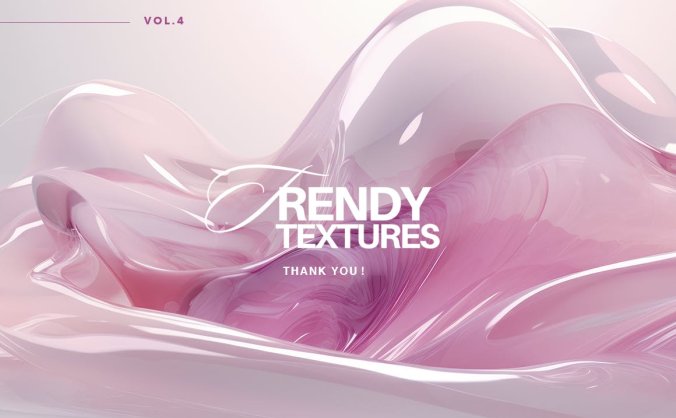 32个清新时尚高端玻璃质感液体背景底纹纹理大集合