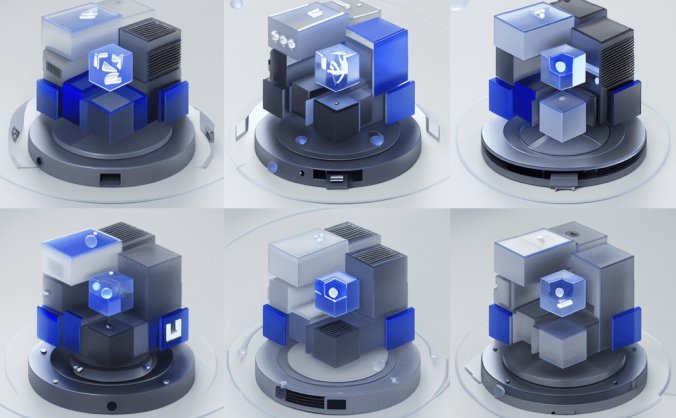 腾讯云AI实战落地！用Stable Diffusion完成B端图标设计？