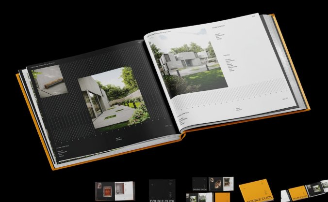 6个书籍画册PSD样机素材包