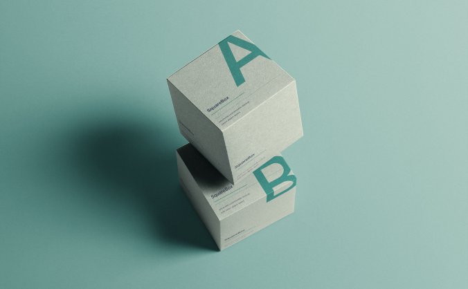 6个化妆品包装盒子设计样机PSD素材包