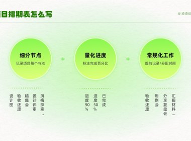 设计师如何做到高效排期?一起看看高手的实战经验!