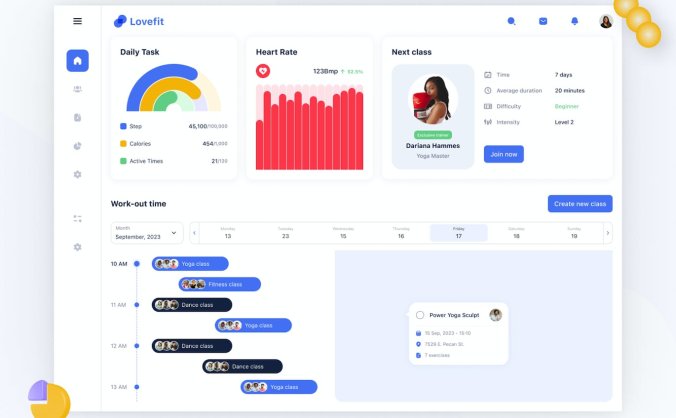 医疗保健后台管理UI界面素材包（AI,EPS,PDF,PNG,PSD）