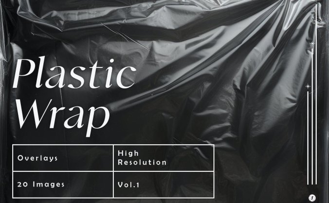 20个保鲜膜覆盖物JPG图片素材包