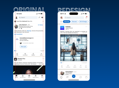 UX/UI 案例研究： 重新设计 LinkedIn，增强用户体验