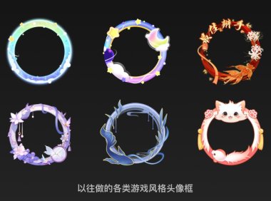 d如何根据游戏素材制作主题头像框？实战教程来了！