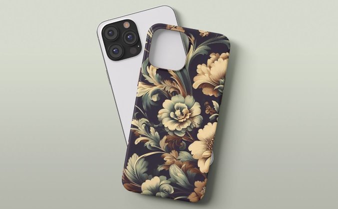 iPhone Pro Max 手机壳PSD样机素材