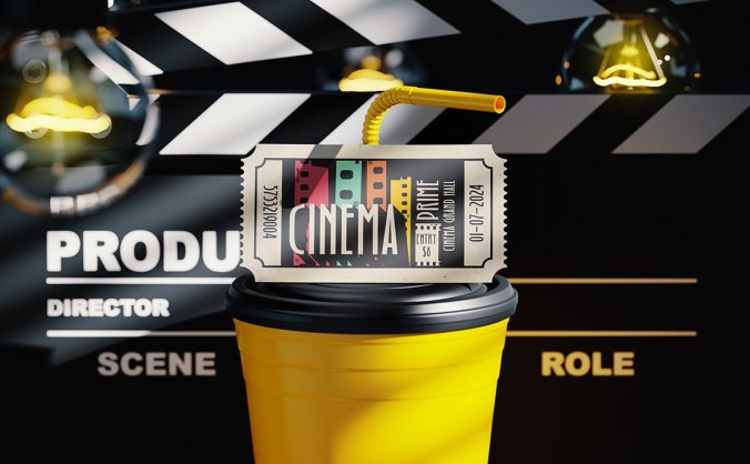 3个电影票PSD样机素材