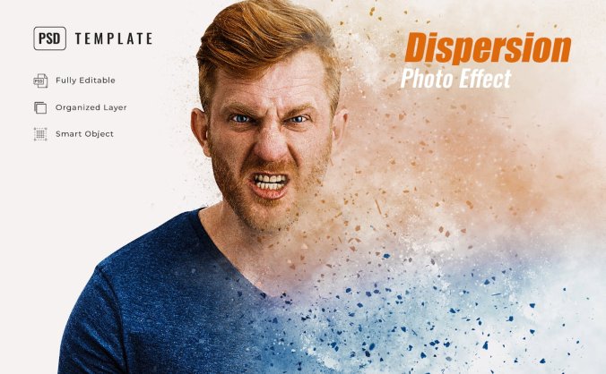 用PS打造人物沙画特效PSD图层样式素材