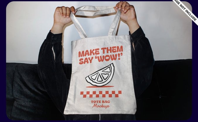 真实生活场景手提袋PSD样机素材包