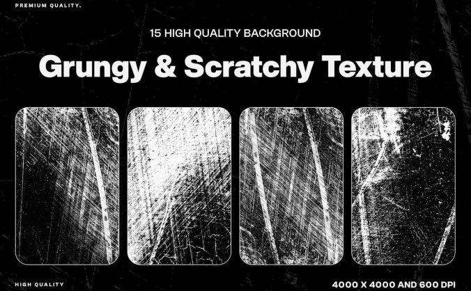 15个肌理和划痕背景纹理图片素材包