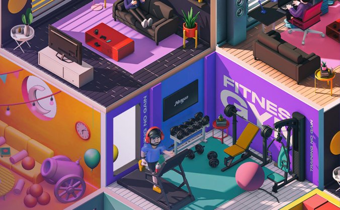 8套漂亮的3D场景素材:即插即用,释放创意无限可能