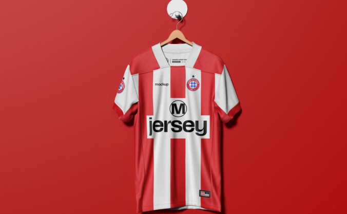 漂亮简洁的球服球衣设计PSD样机素材包