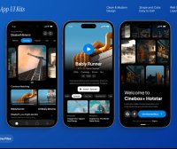 电影和电视流媒体移动应用程序APP UI界面素材包