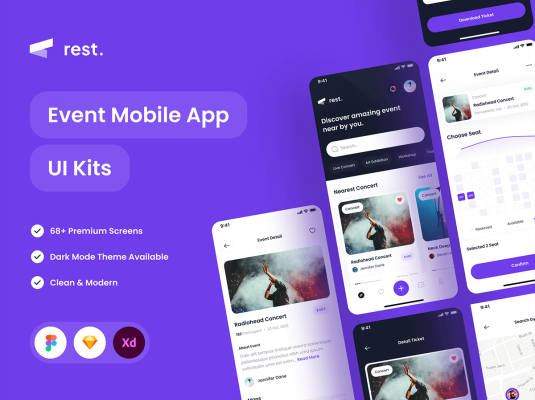 68个高端APP UI界面 开启高效设计新篇章