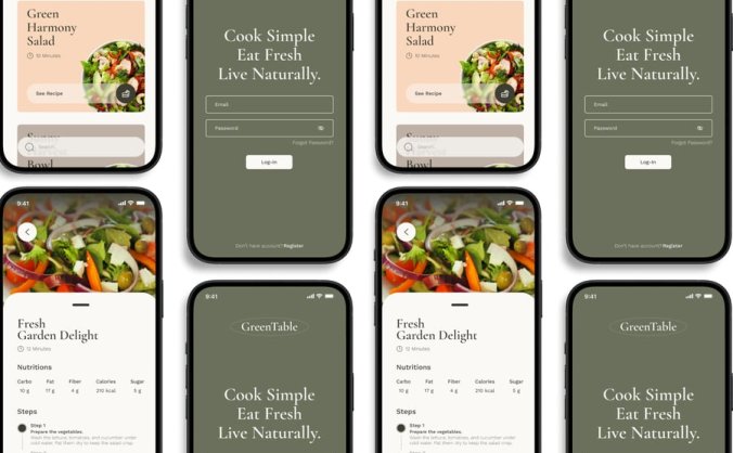 一套蔬菜水果移动应用APP UI界面素材包