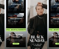 漂亮高级的时尚电子邮件简讯UI界面素材包