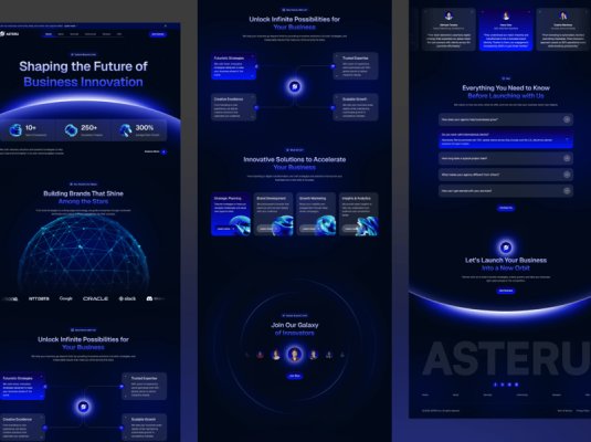 代理机构登陆页详情页UI设计