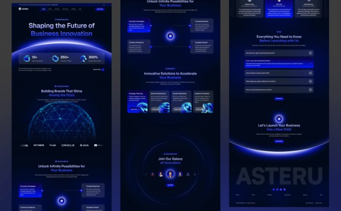 代理机构登陆页详情页UI设计